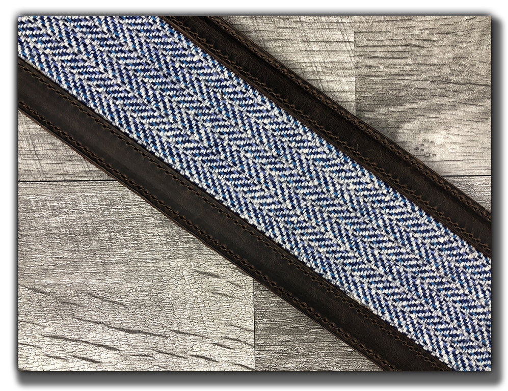 Spicatum - Whiskey Brown Leather Guitar Strap